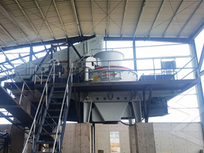 时产45-115吨石榴子石干式制沙机